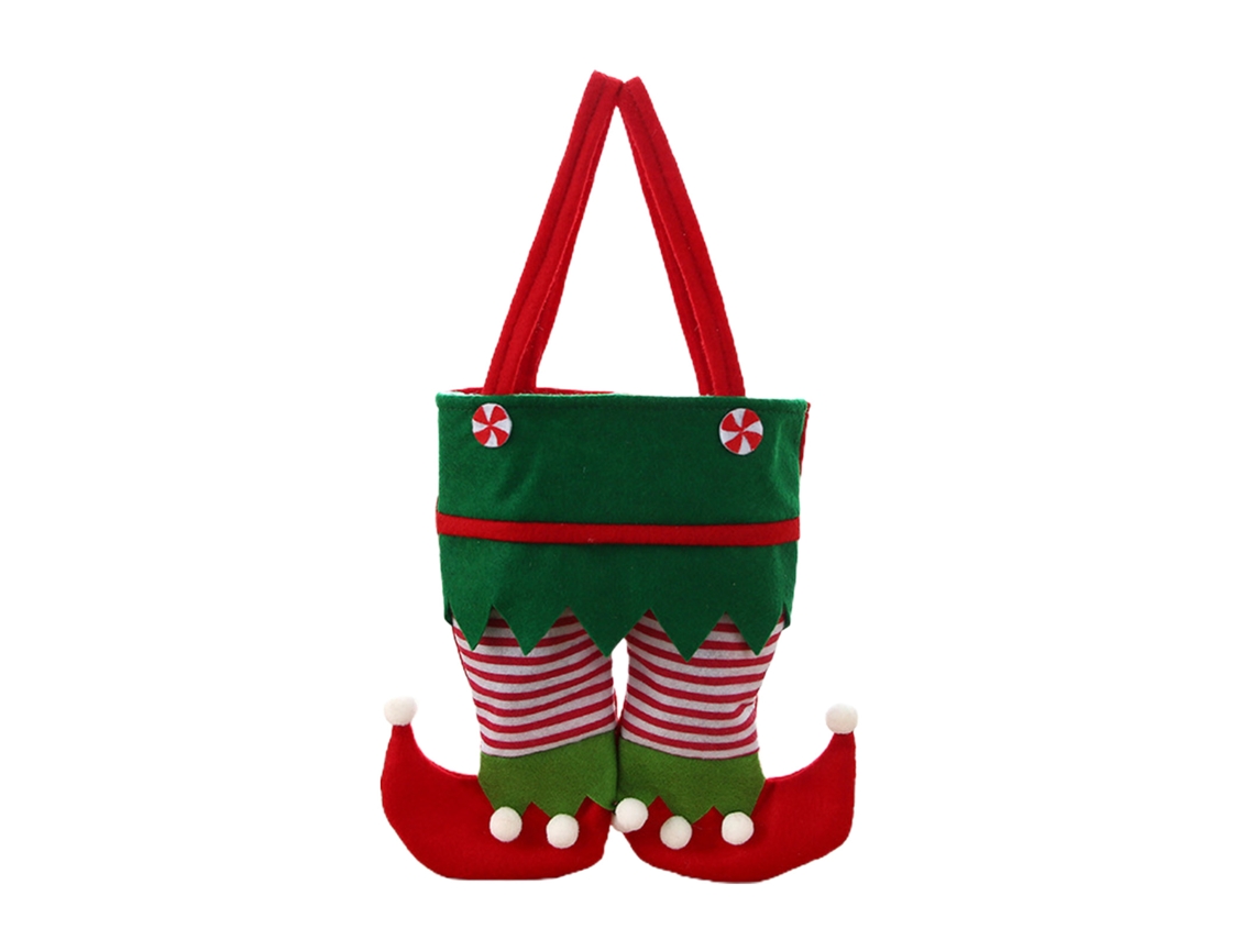 Bolsas navideñas para guardar dulces y decorar para Navidad