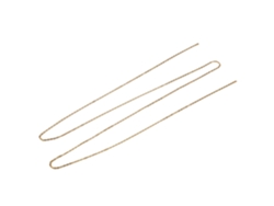 Kkml-decoración De Uñas De Cadena Plana Metálica Hueca De 3mm Para Manicura Diy Punk, Cadena Para Uñas Artísticas 5