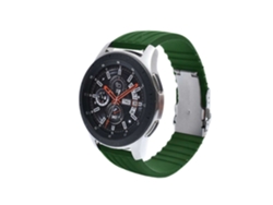 Correa Silicona Stripe Adaptable Ticwatch E3 Verde