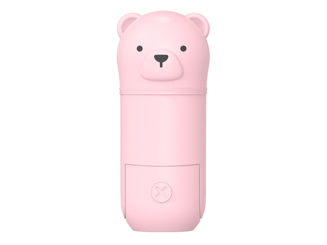 SPGUARD Pocket Fan, Small Fan, Portable Mini Fan, Mist Fan, Silent USB Foldable Fan, Personal Fan for Office/Travel (Pink)