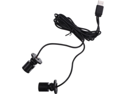 Mini LED de plástico con diseño elegante en color negro. SFUSHOS