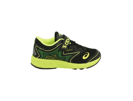 Zapatillas ASICS Running Noosa Ps Niños (27 - Negro y Amarillo)