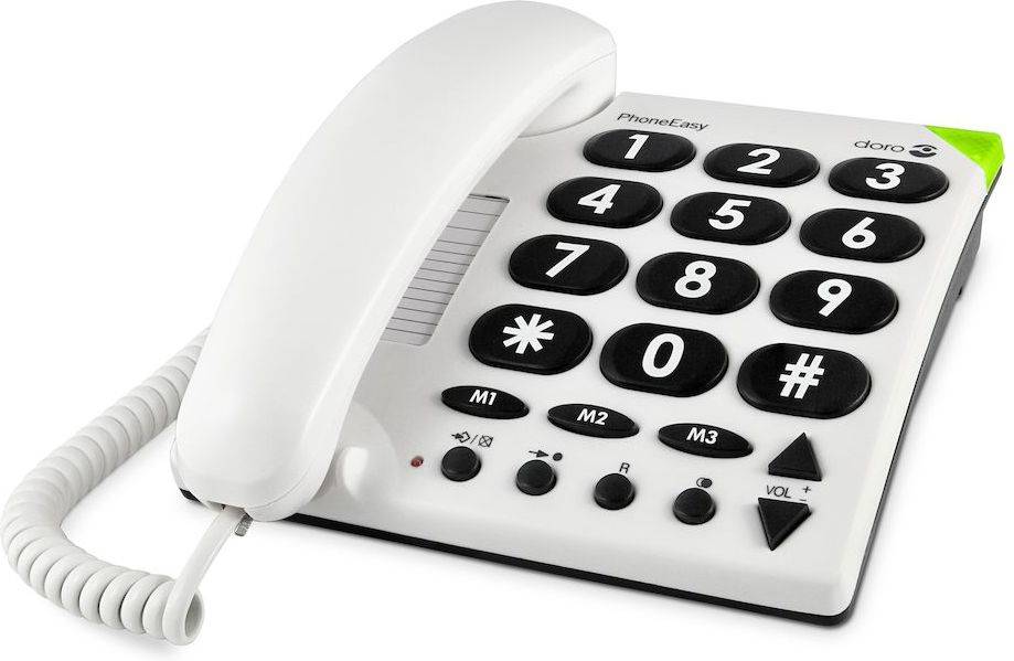 Teléfono Fijo DORO Phone Easy 311c blanco