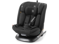 Silla de coche Babyauto Across I Fix giratoria 360° 40 150 cm Cruz negra en relieve