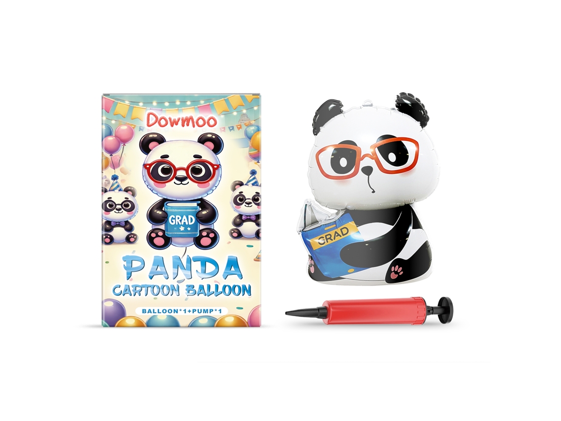 Globos de panda para fiestas y decoraciones