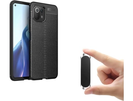 Carcasa y Soporte Xiaomi Mi 11 Lite 5G Rugged Leather