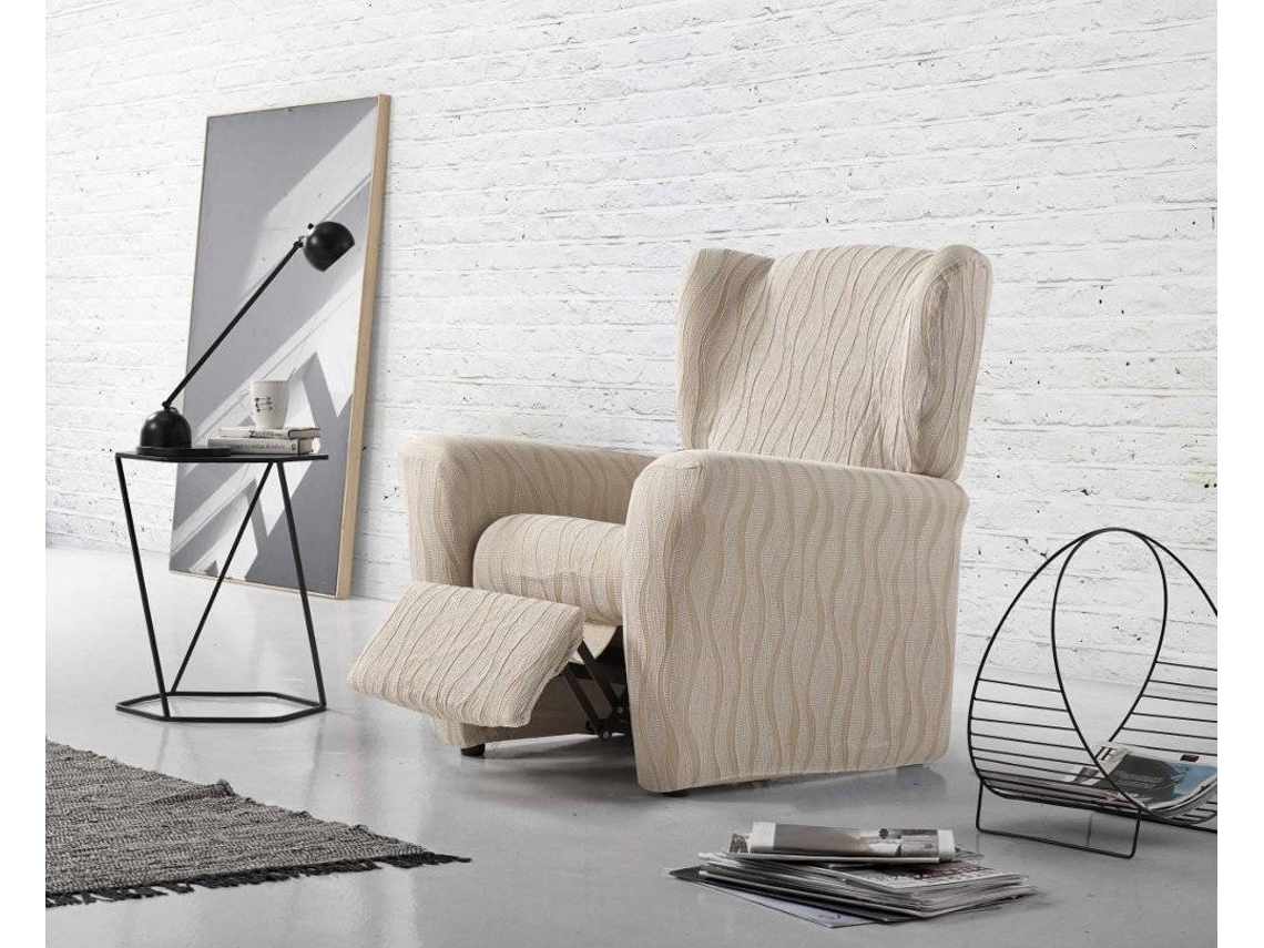 Funda Sillon Relax ESTORALIS Andromeda Lino (Poliester y Algodón - 60-75 x 90-100 cm)