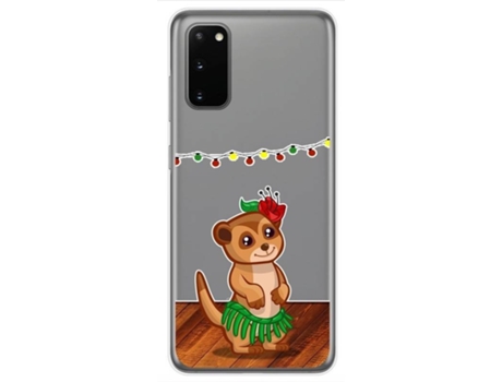 Carcasa Samsung Galaxy A41 TUMUNDOSMARTPHONE Dibujos Transparente Multicolor