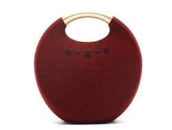 (rojo) Altavoz Bluetooth Portátil De 5 W