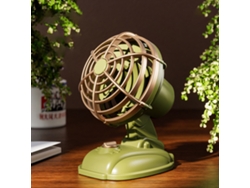 Ventilador De Escritorio Portátil Con Función De Carga Usb Y 3 Velocidades, Ligero Y Compacto, Ideal Para El Dormitorio, La Escuela O La Ofi
