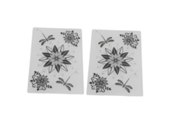 hermosas plantillas de relieve para tarjetas de invitación DIY con moldes de relieve