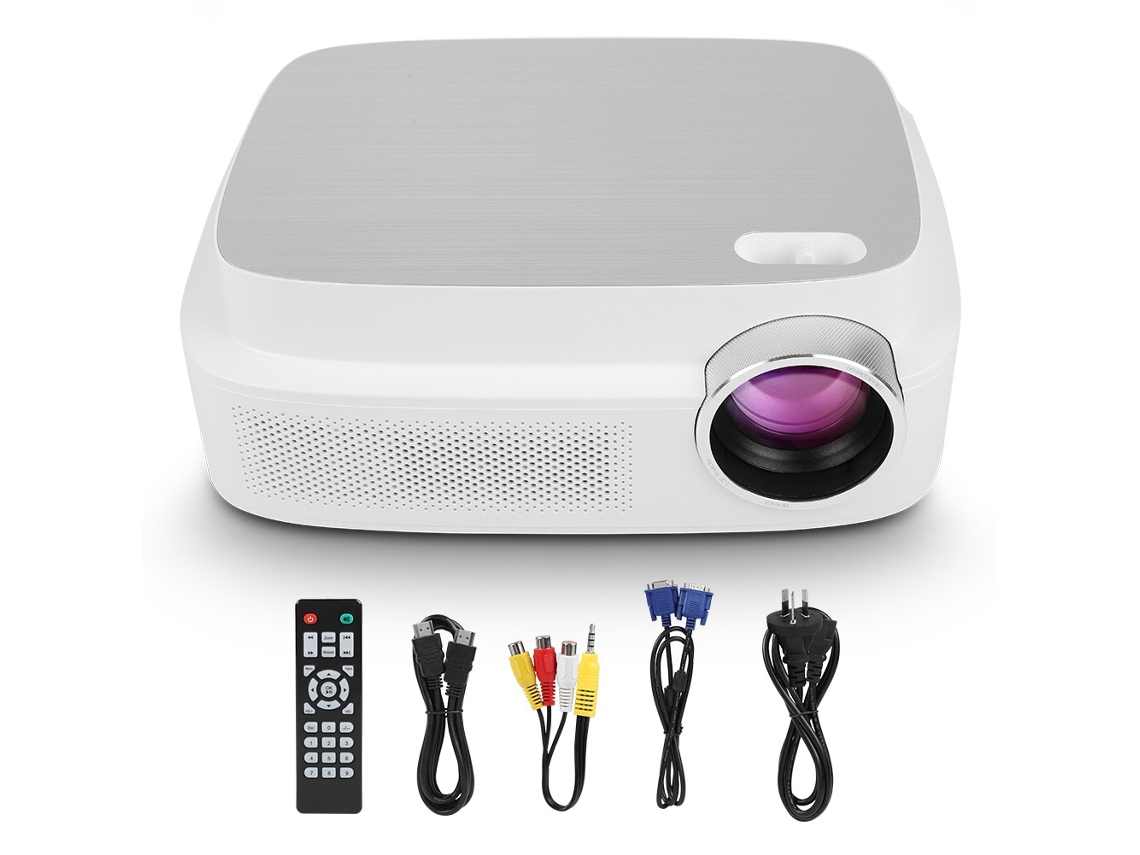Proyector LCD Full HD de 5,8 pulgadas y 1080p compatible con HDMI
