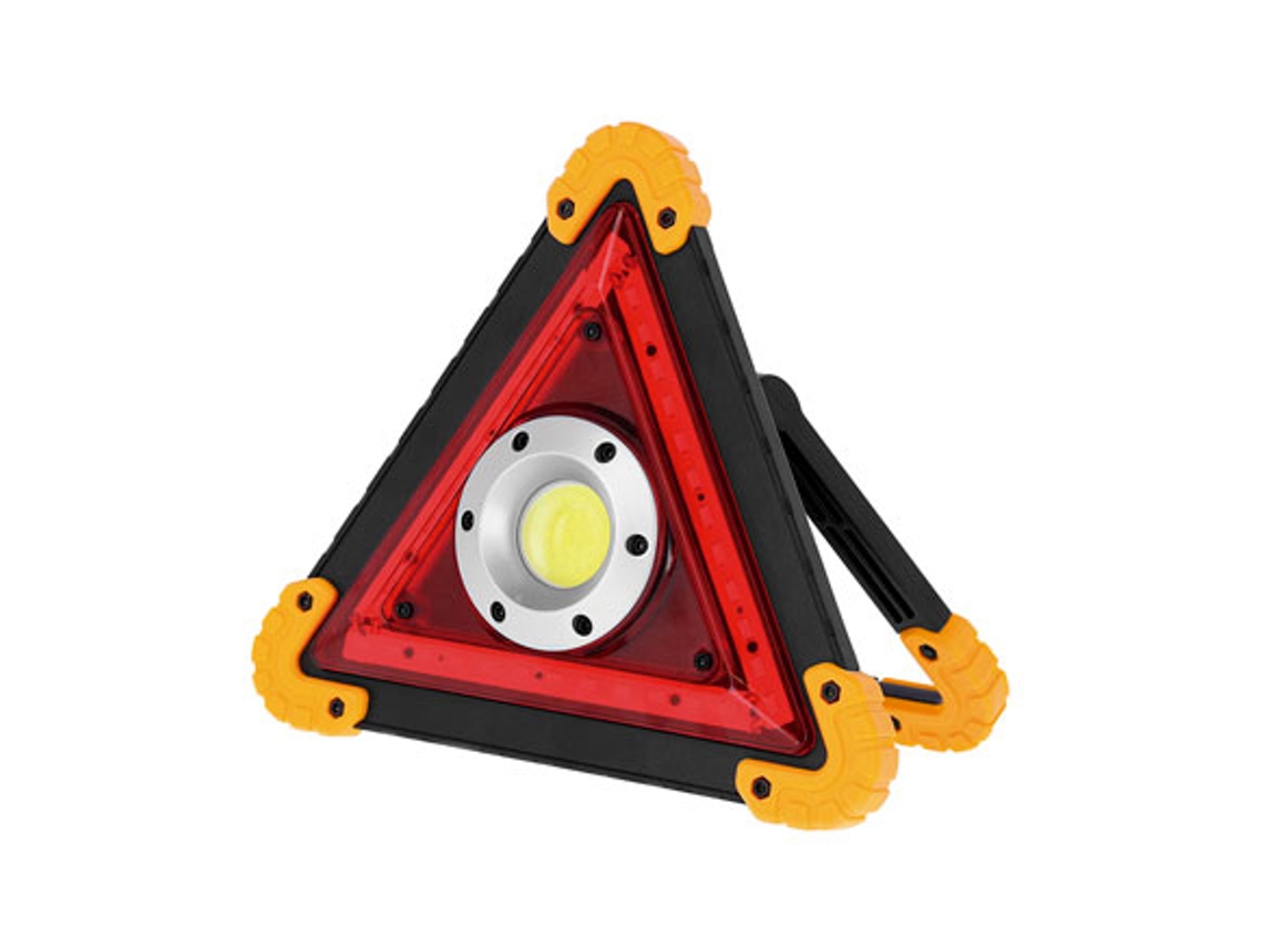 Linterna MATEL LED Portátil Cob Recargable Triángulo