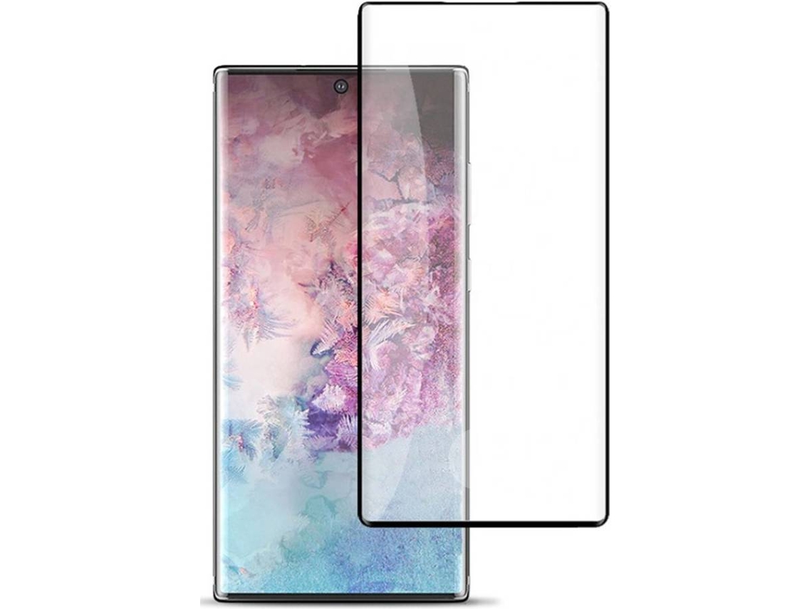 2 Protectores de Pantalla Samsung Note 10 Plus PHONESHIELD Flexguard Curva Negro