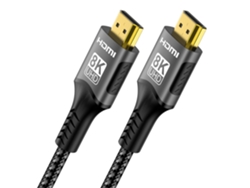 Cable Adaptador Hdmi 2.1 Hd 8k. Alta Velocidad Y Compatibilidad, Ideal Para Hogar, Oficina Y Viajes, Para Usuarios De Móviles Y Pc