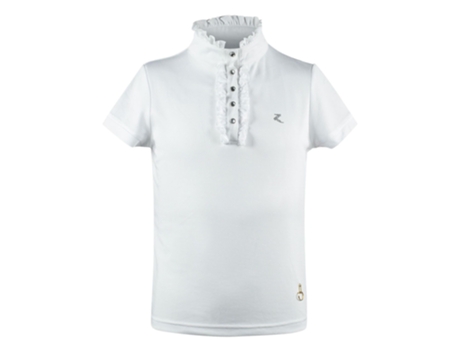 Polo de Niña para Equitación HORZE Multicolor (122 cm/128)