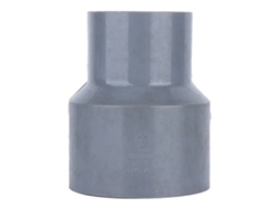Conector reductor recto de PVC de 1 pulgada para tubería de agua