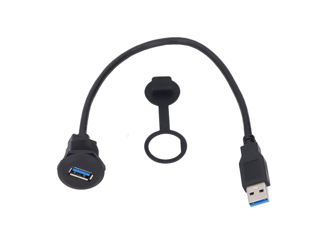 2026-cable Usb 3.0 Para Montaje En Coche Panel Fijo Hembra A Macho Longitud 1ft