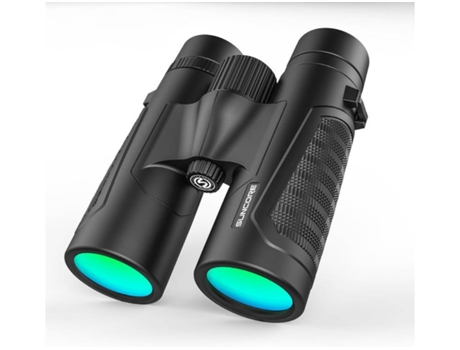 Prismáticos ENZONS Material de lente de color Bak4 HD profesional de 12 x 42 pulgadas Campo de visión extra amplio con claridad excepcional para ob...