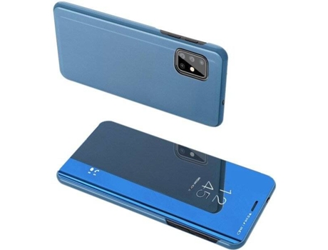 Carcasa Samsung Galaxy S20 Ultra LMOBILE Clear View Azul