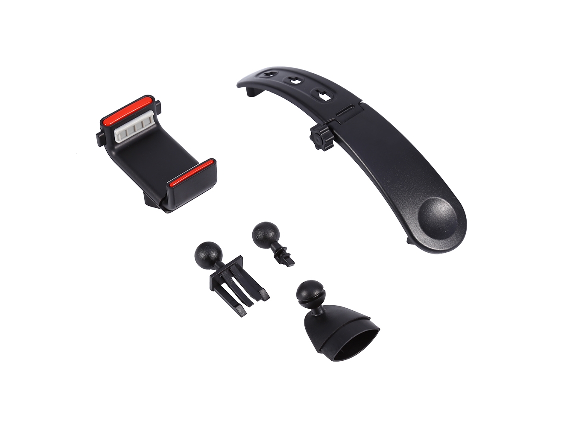 Porta Teléfono Móvil Gps Negro Con Clip Para Parabrisas Del Tablero De Coche