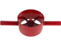 Herramienta Portátil Manual Para Partir Bambú En Acero Rojo, 6 Unidades