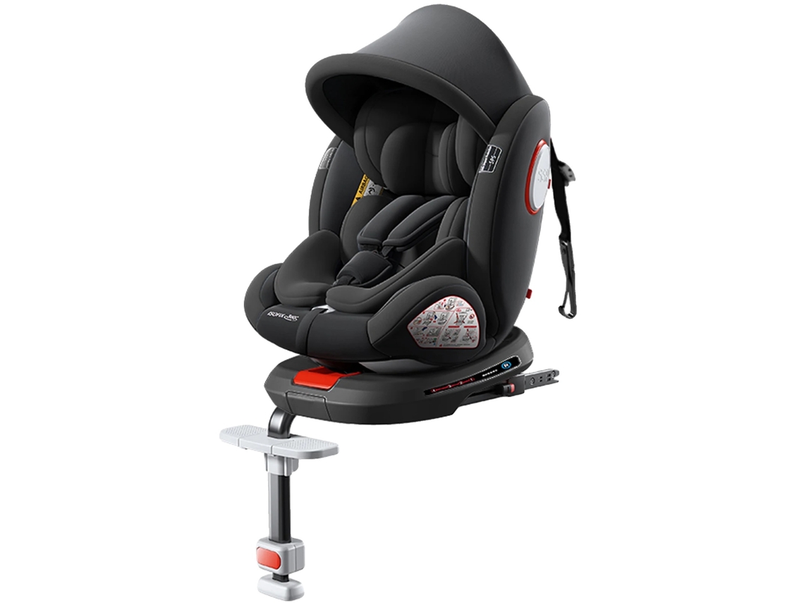 Asiento de seguridad para niños, instalación Isofix, características ajustables, Dpc007 Negro OEM