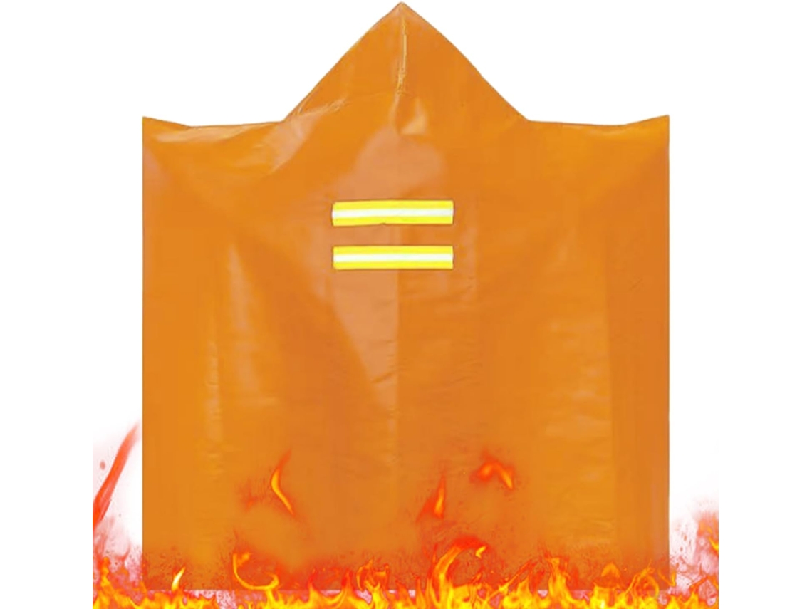 Capa Ignífuga – Capa De Seguridad Con Capucha Resistente A Altas Temperaturas |