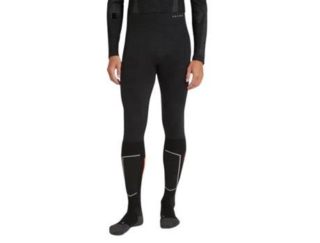 Leggings de Hombre FALKE Polainas Tech Lana Negro (M)