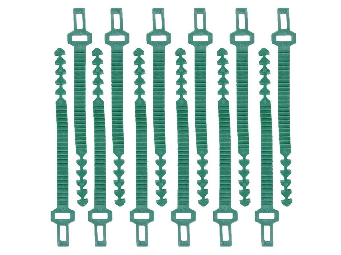 Suporte Para Plantas Linjou 12pcs 24cm, Laços De Borracha Macia De Alta Resistência