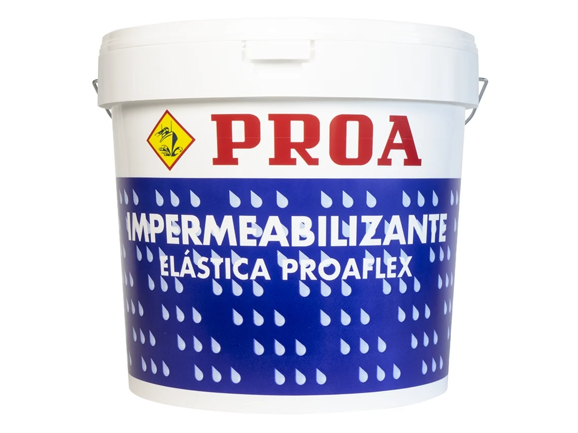 Impermeabilizante elástica para fachadas Proaflex PROA Antigoteras CHANTADA 15L