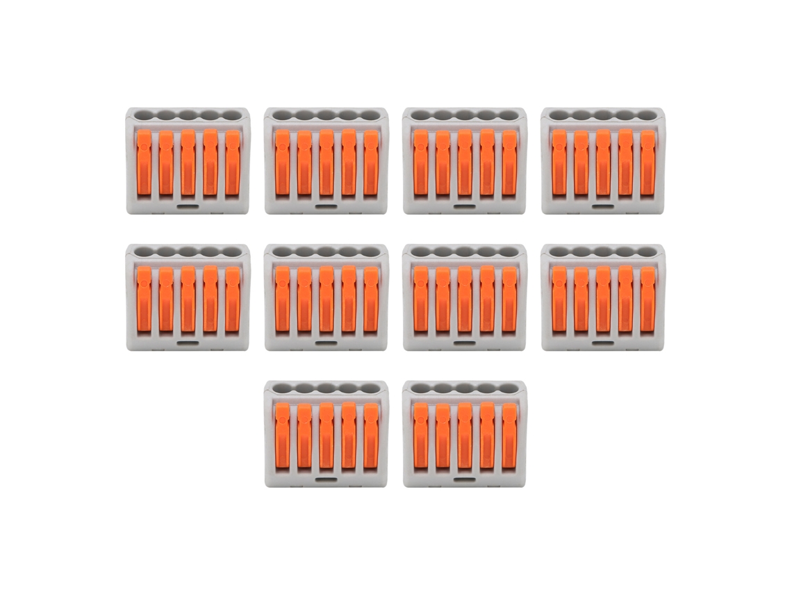 Conector De Terminal De Bloqueo Rápido Para Cables Flexibles/rígidos Pct215 (10 Unidades)