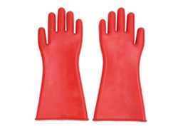 Guantes De Goma Aislantes Eléctricos De Alta Tensión (5000 V) Para Trabajos De Electricista Seguros.