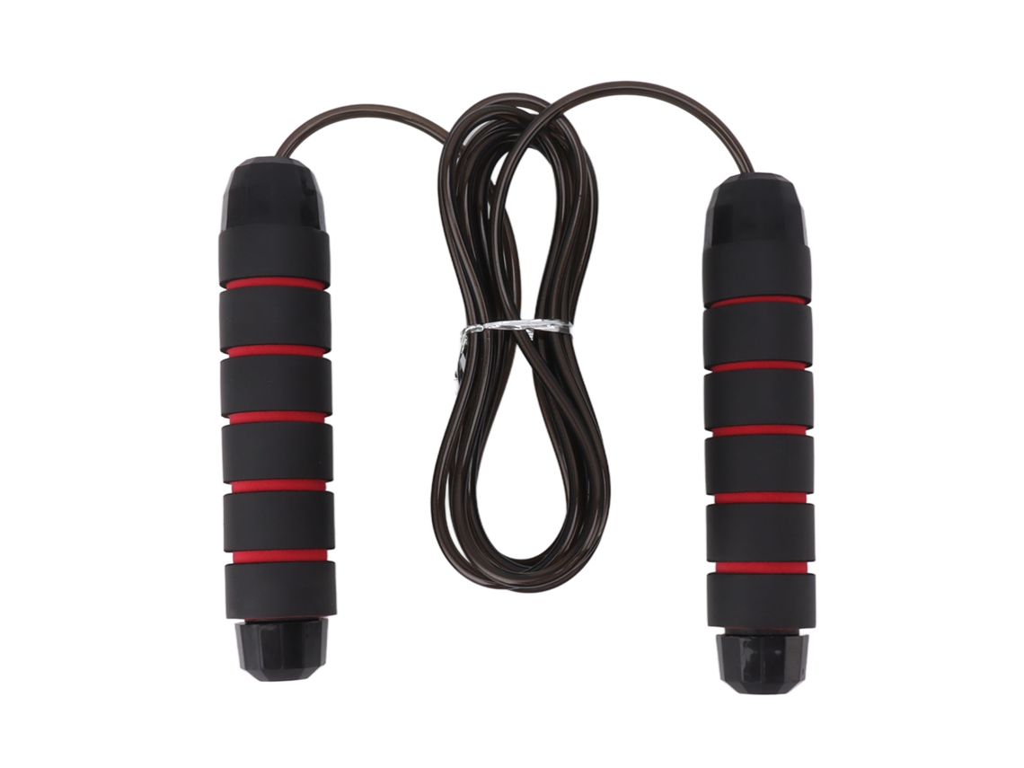 Kklv-corda De Salto Pesa 406g, Cabo De Espuma Anti-enredos, Treinamento Fitness, Preto E Vermelho