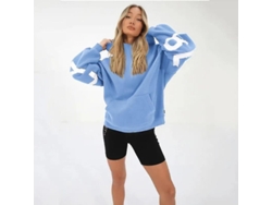 2026-hoodie Blakely Oversized Manga Larga Suelta Para Mujer De Poliéster Talla S-2xl Otoño Primavera