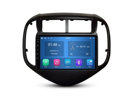 Autoradio 4GB RAM64GB ROMM ROVERONE para Chevrolet Aveo 3 2016 - 2023 CarPlay Android Coche Radio Bluetooth GPS Navegación