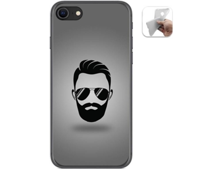 Carcasa iPhone SE 2020 TUMUNDOSMARTPHONE Barba Multicolor