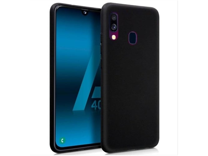 Carcasa Samsung Galaxy A40 COOL Silicona Negro
