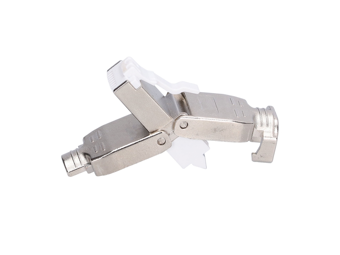2026-conector De Red Cristal Head Gigabit Con Placa De Oro Sin Presión Flexible Herramienta Menos