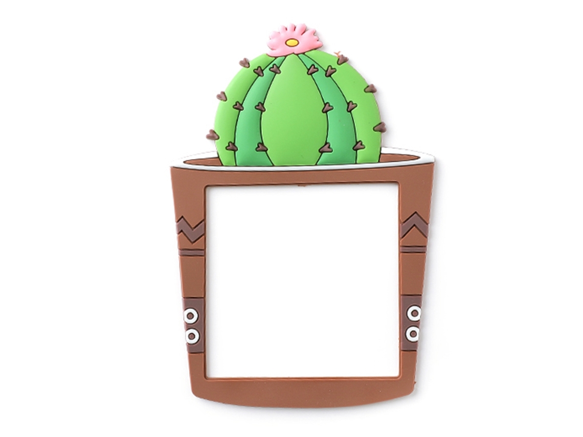 Rebe-sticker De Interruptor Luminoso De Cactus Cute Cartoon Con Pegamento Suave Para Decoración De Hogar En Sala Y Dormitorio