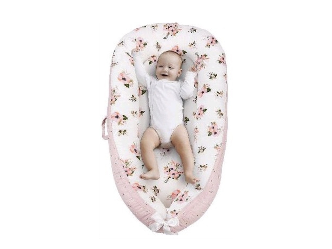 Cuna Portátil Desmontable Ramo Rosa 50*80Cm SIURN