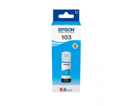Botella de Tinta Original EPSON Nº103/ Cian