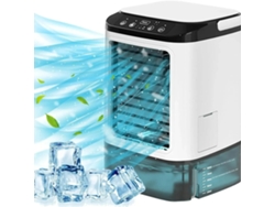 Mini aire acondicionado portátil de 900 ml con humidificador y ventilador, 3 velocidades. Mdug
