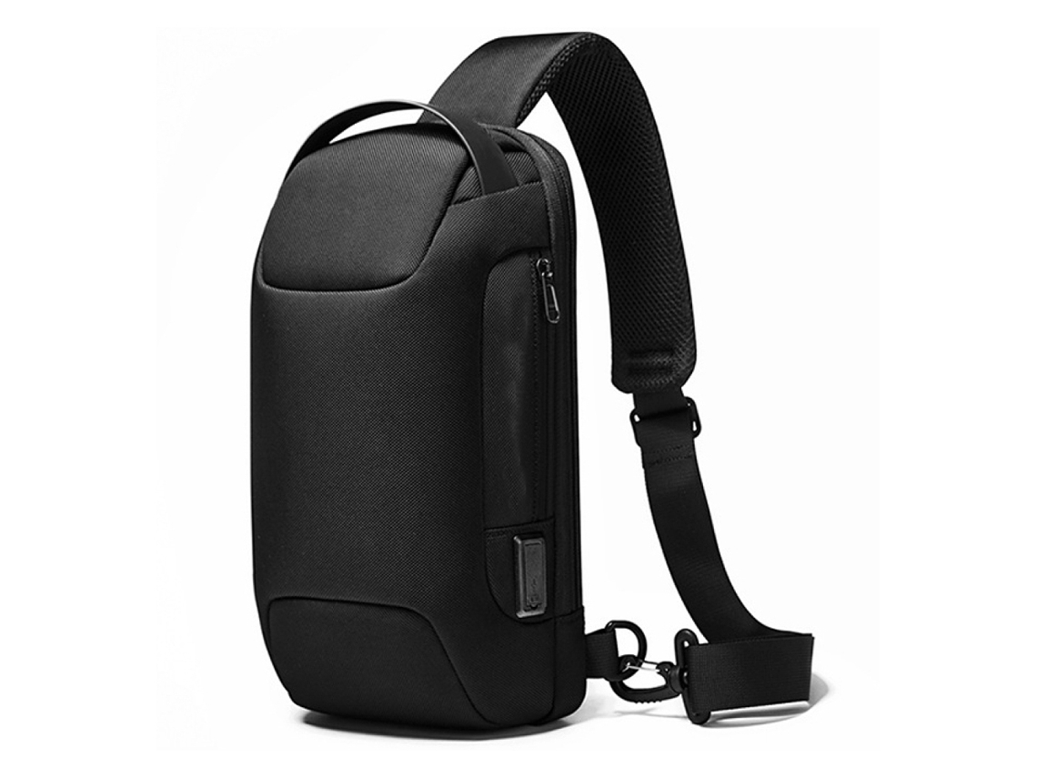Bolso de pecho para hombre (negro)