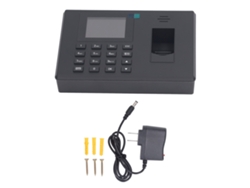 Máquina de servicio para comprobación de relojes digitales Huella para empleados (100-240 V) Enchufe en EE. UU.
