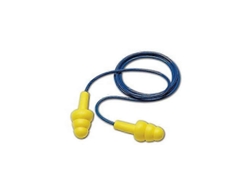 Tapones Para Los Oídos Reutilizables Con Cable 3m 340-4004 Ultra Fit, Nrr 25 Db, Azules, Paquete De 100