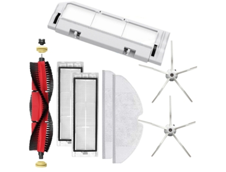 Filtro Hepa Cepillo Lateral paño de mopa para Xiaomi Roborock S5 S50 S51 S55 S5 Max S6 Maxv E25 E35 accesorios para aspiradoras