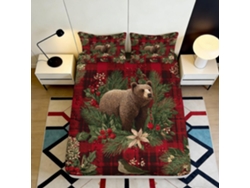 Estampado Microfibra Microfibra Diseño Almohada Juego Color 200x25cm