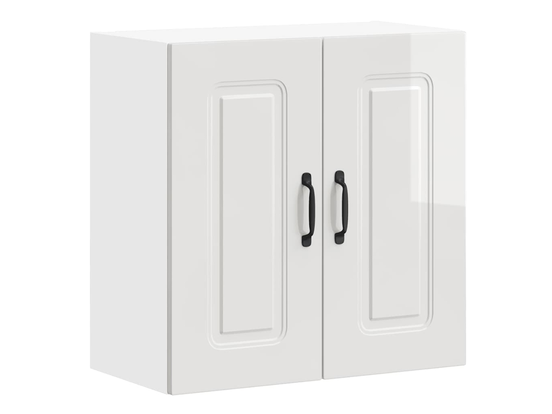 Maison Exclusive - Armario De Pared De Cocina Kalmar Blanca De Alto Brillo