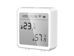 Monitor De Temperatura E Humedad Sensor Controlador Wifi Com Lcd Digital Tuya